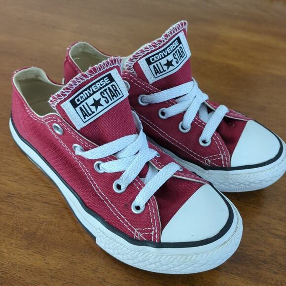 Converse All-star chuck Taylor low tops kids 13 - Picture 1 of 8
